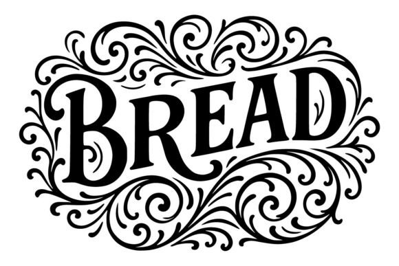 Bread Label SVG: Graphics for Crafts & Branding