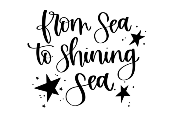From Sea to Shining Sea: Graphics for Crafts & Branding