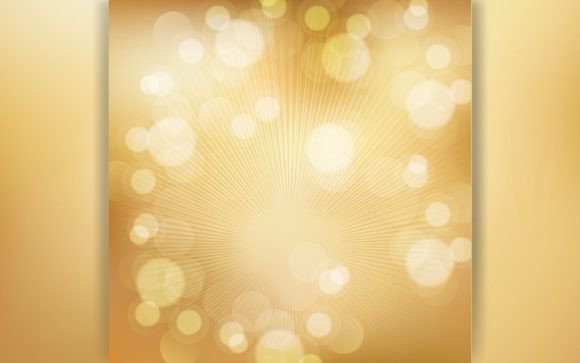 Golden Particles Bokeh: Premium Graphics & Backgrounds
