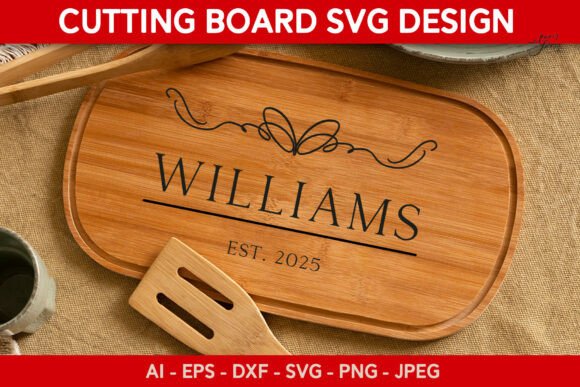 Kitchen Monogram SVG: A Designer's Take on Custom Home Goods
