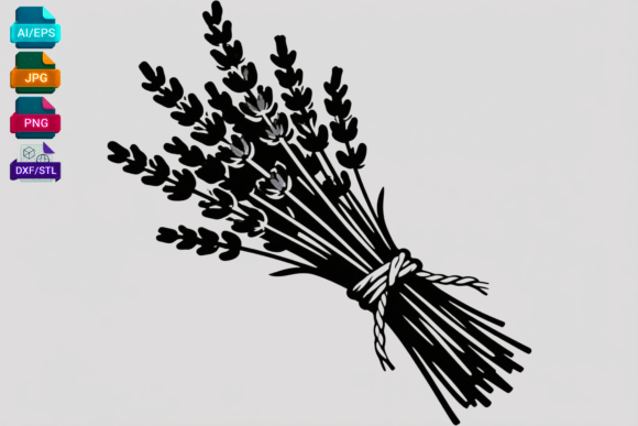 Lavender Bundle SVG: Graphics for Crafts