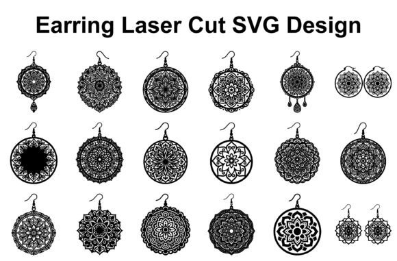 Review: 20 Mandala Earring SVG Designs for Crafters