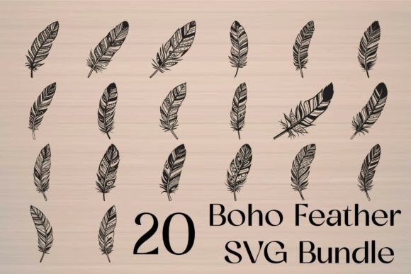 Vintage Feather SVG Bundle Review